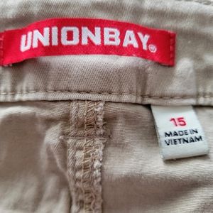 3 Unionbay shorts size 15 juniors